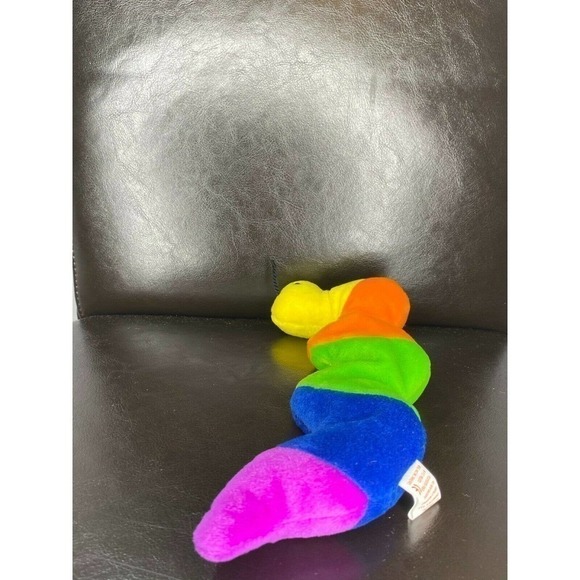 ty Beanie Babies Inch Squirmy Worm Duo! Beanie Baby - Picture 12 of 12